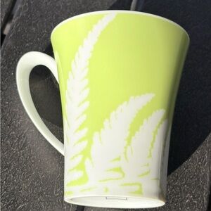 Mikasa Fine China “Thai Garden” Fern Mug Discontinued Great Piece💚
